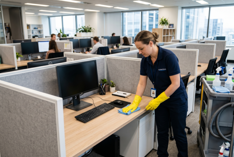 How Hiring a Regular Office Cleaners Can Reduces Employee Sick Days in Western Sydney Offices