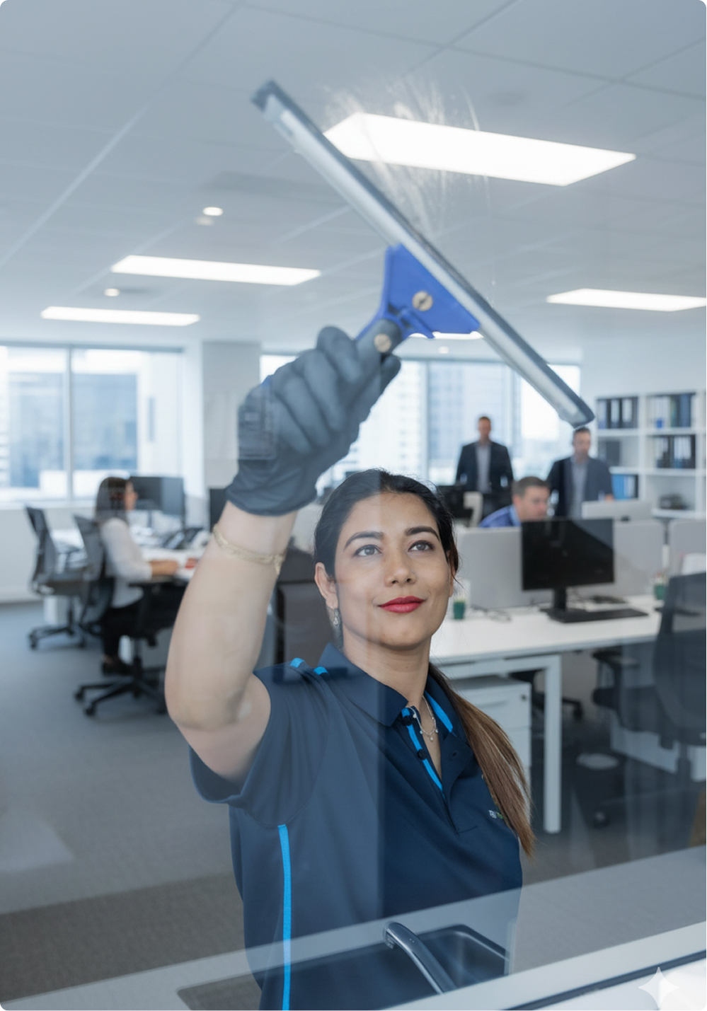 Mercy Property Care team member doing a house garden care - Home Cleaning Service in Sydney